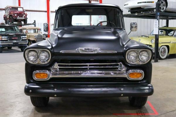 1958 Chevrolet 3600 94235 Miles Matte Black Pickup Truck