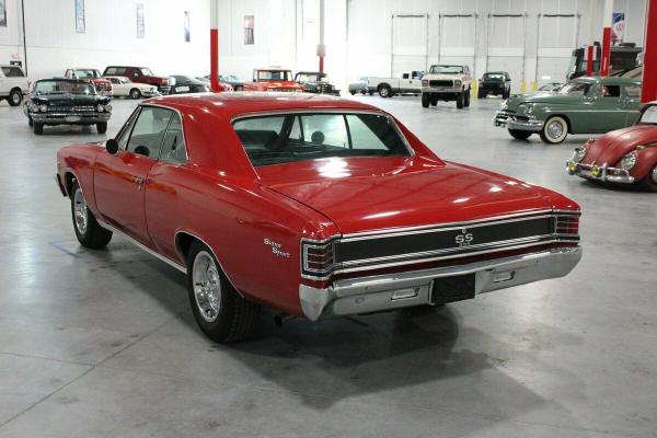 1967 Chevrolet Chevelle SS Regal Red 396ci V8