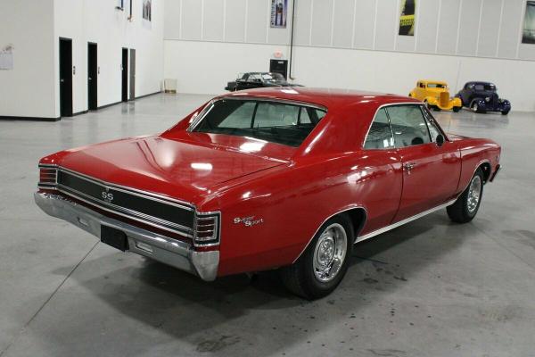 1967 Chevrolet Chevelle SS Regal Red 396ci V8