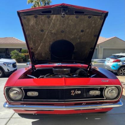 1968 Chevrolet Camaro true Z 28 2774 Miles