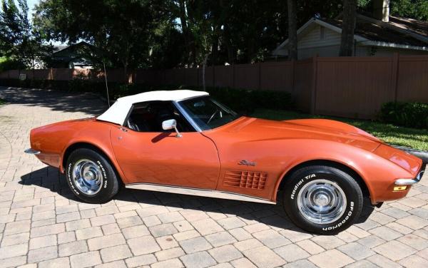 1970 Chevrolet Corvette Convertible Chevrolet Bronze 350ci Power Brakes