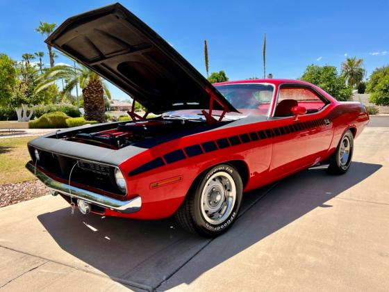 1970 Plymouth Cuda conversion to A833 23 spline 4speed car