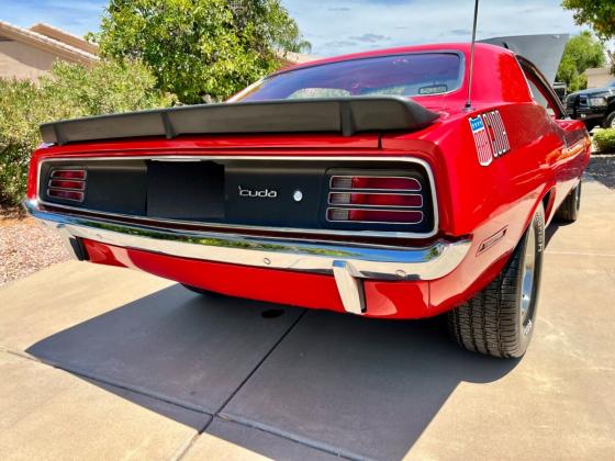 1970 Plymouth Cuda conversion to A833 23 spline 4speed car