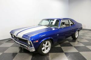 1969 Chevrolet Nova SS 396 Tribute Chevy muscle sports Blue Metallic car coupe