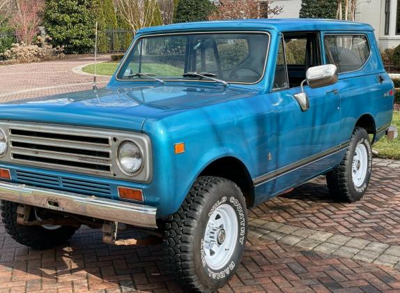 1972 International Harvester Scout II V8 345 Engine