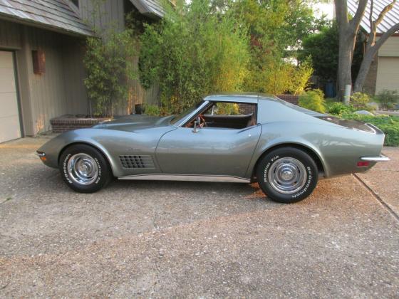 1972 Chevrolet Corvette Matching Numbers Manual Coupe