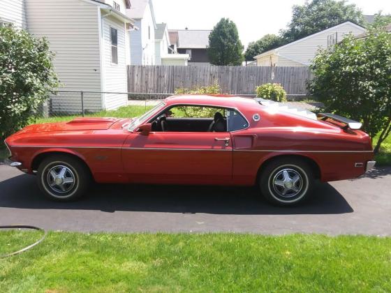 1969 Ford Mustang 302 2v c-4 transmission