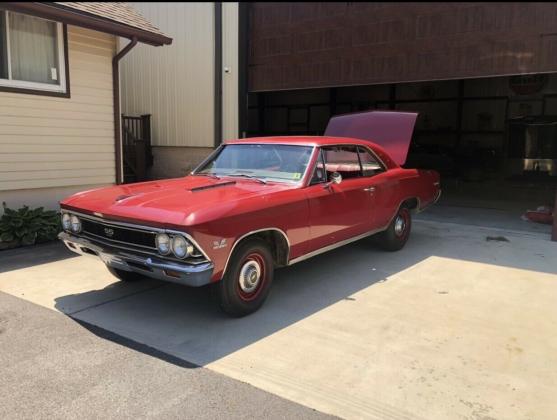 1966 Chevrolet Chevelle SS396 325hp 4 Speed