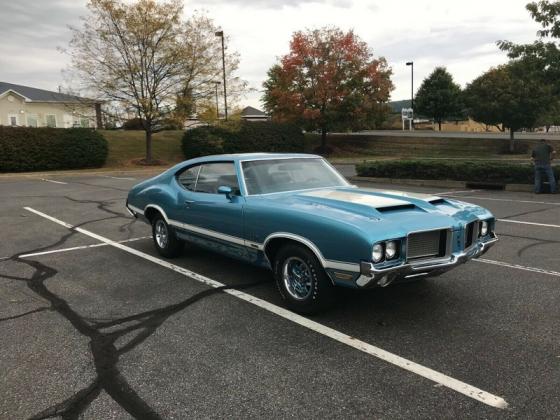 1972 Oldsmobile 442 Hardtop W-30 X Code 455 ci Engine