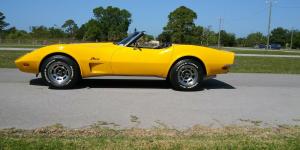 1973 Chevrolet Corvette 4-Speed Yellow