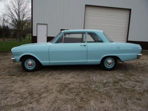 1962 Chevrolet Nova Manual 3 speed transmission