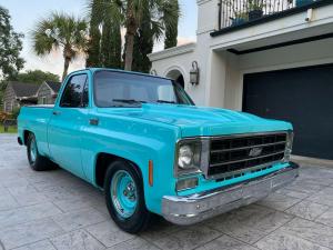 1976 Chevrolet C-10 Custom Deluxe 355 Engine