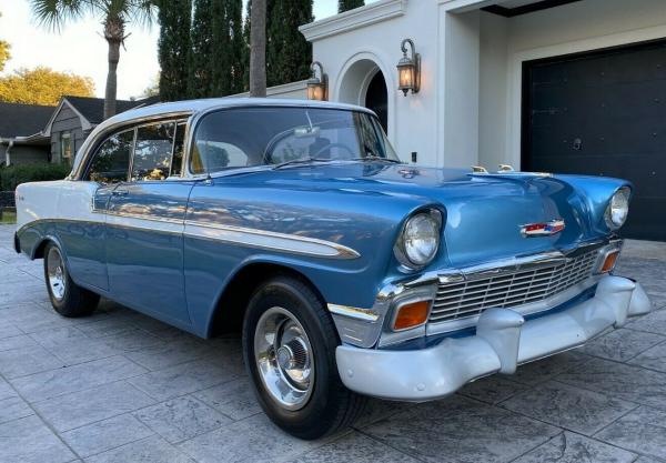 1956 Chevrolet Bel Air150210 2400 Sedan 265 V8 engine Very nice Driver