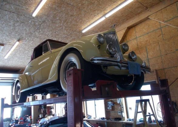 1937 Packard Model 120-A Convertible 8 Cyl