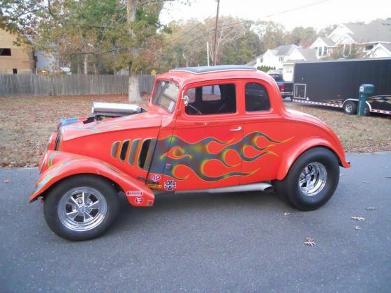 1933 Willys Model 77 Coupe v-8 Coupe