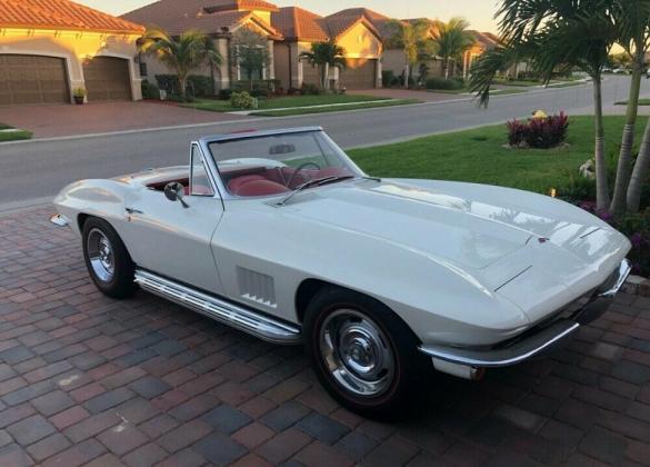 1967 Chevrolet Corvette Convertible Number Matching