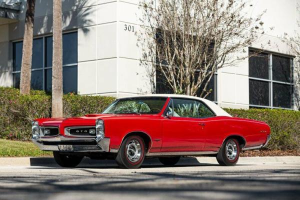 1966 Pontiac GTO 389 V8 Engine Coupe