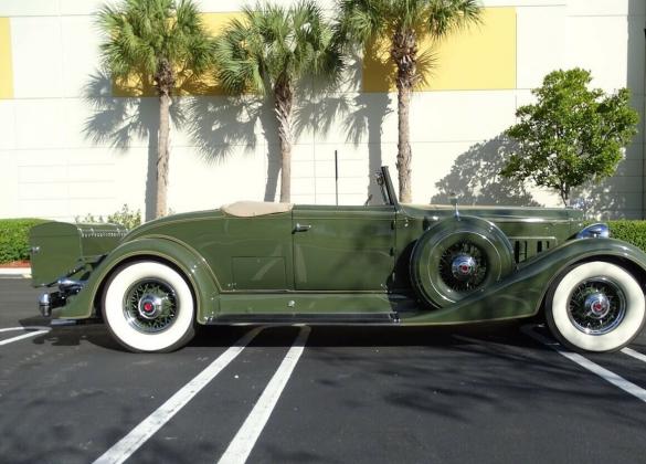 1934 Packard Super Eight Convertible 384 CID