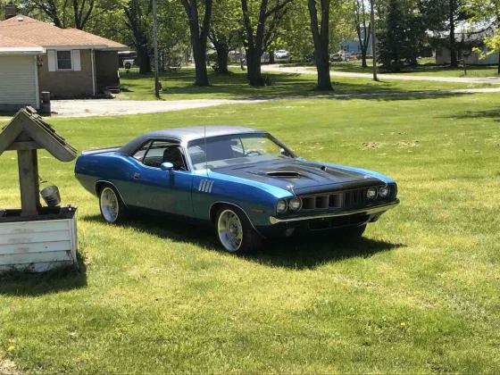 1971 Plymouth Cuda Automatic 340 Engine