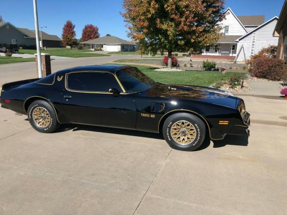 1977 Pontiac Trans Am Survivor 8 Cyl PHS Y82 SE W72