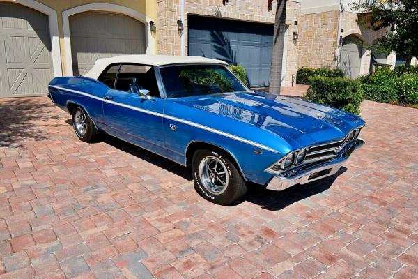 1969 Chevrolet Chevelle SS 396 350 HP Engine