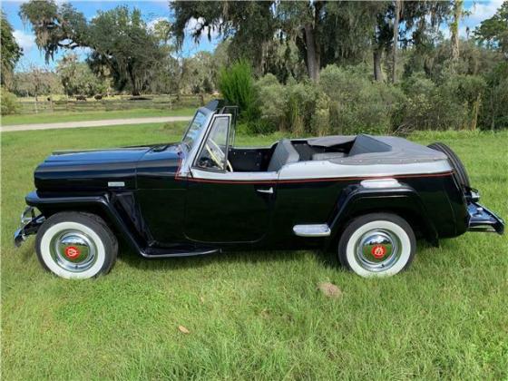 1949 Willys Jeepster Manual L-134 Engine