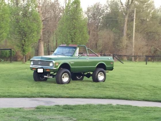 1971 Chevrolet Blazer Vintage 350 8 Cyl Engine