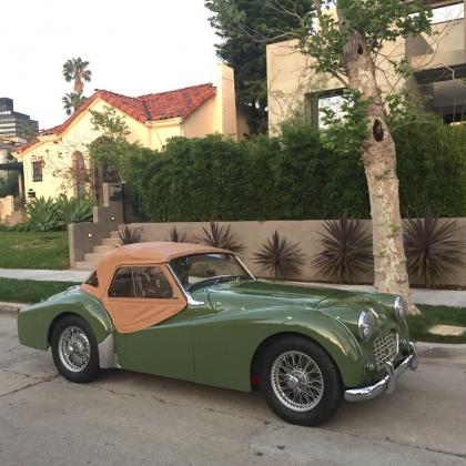 1957 Triumph TR3 Convertible 4 Cyl Overdrive