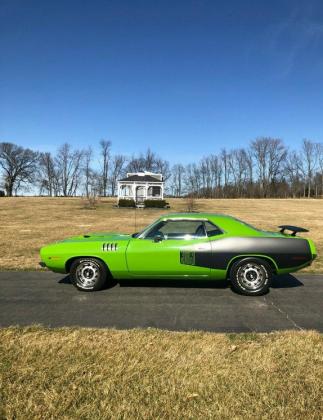 1971 Plymouth Barracuda Cuda 350-375 HP Big Block