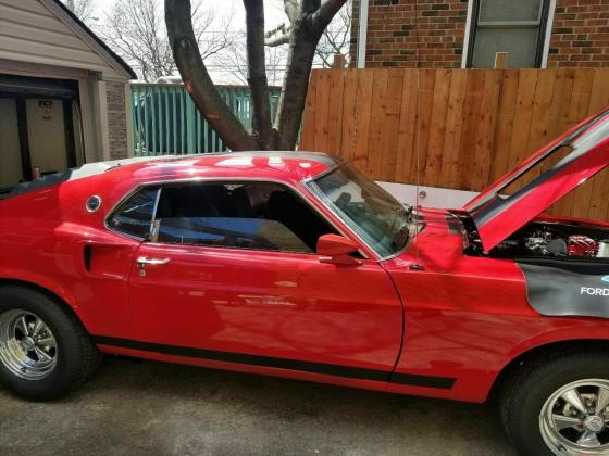 1969 Ford Mustang Mach 1 8 Cyl R-code