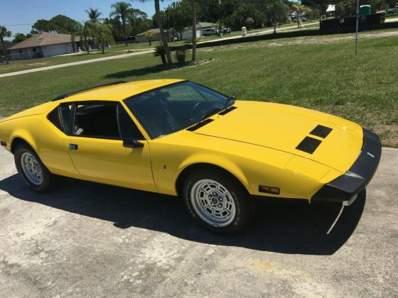 1972 De Tomaso Pantera 8 Cyl Engine 351 Cleveland