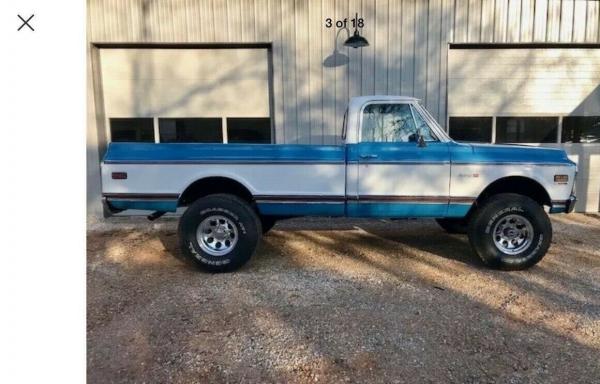 1972 Chevrolet C-10 Truck K10 4WD