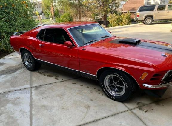 1970 Ford Mustang 351 Cleveland Engine