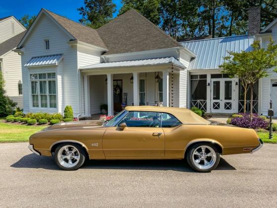 1970 Oldsmobile Convertible 442 455 V8 Engine