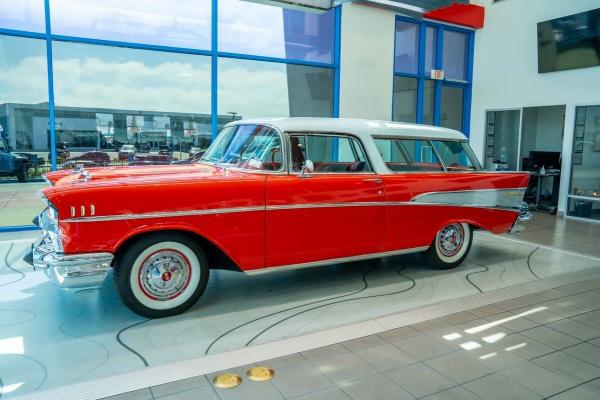 1957 Chevrolet Nomad Red Automatic 22890 Miles