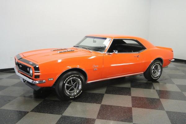 1968 Chevrolet Camaro SS 396 Tribute 396 V8 Hugger Orange Coupe