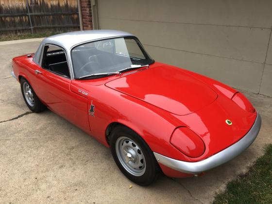 1967 Lotus Elan SE less than 20000 kilometers