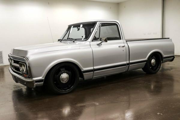 1970 GMC C10 33525 Miles Silver Truck 5 3L LS V8 Turbo 400 Automatic