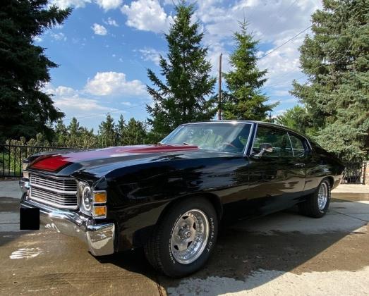 1972 Chevrolet Chevelle 2017 Silverado Gen 5 L83 V8