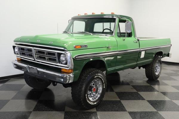 1972 Ford F 250 Ranger 4x4 390 V8 MANUAL ORIGINAL COLORS RARE