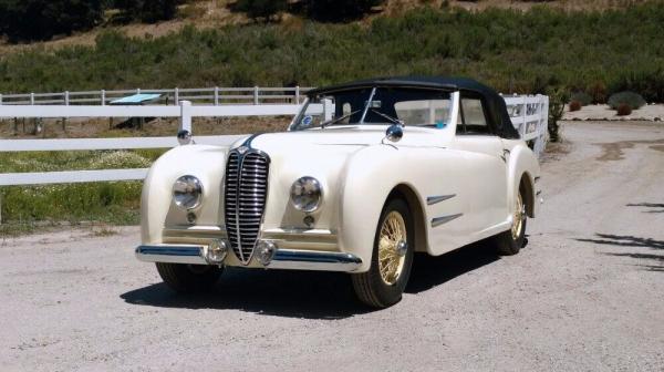 1949 Delahaye Type 135M Cabriolet White wonderfully preserved