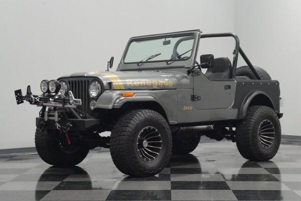 1978 Jeep CJ Renegade Silver 360 V8 1251 Miles