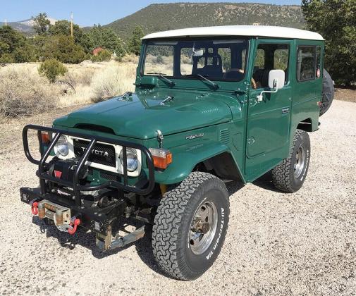 1980 Toyota Land Cruiser FJ40 original inline 6 cyl engine