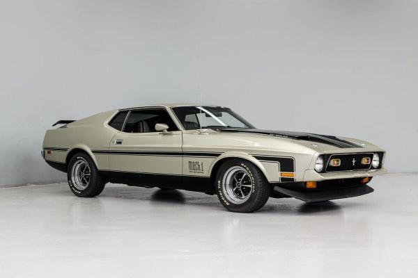 1972 Ford Mustang Mach 1 70845 Miles Pewter Fastback 351 Cleveland