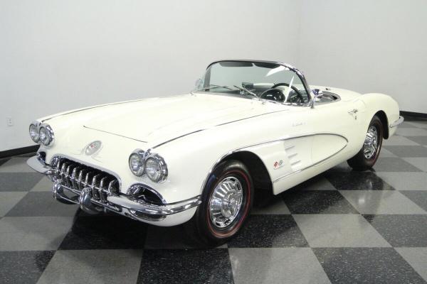 1960 Chevrolet Corvette Convertible Ermine White