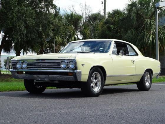 1967 Chevrolet Chevelle Malibu Restomod 427 TriPower Butternut Yellow