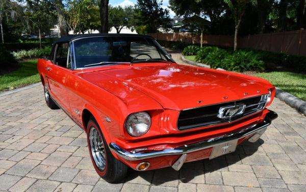 1965 Ford Mustang Convertible Rare Unicorn 14236 Actual Miles