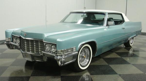 1969 Cadillac DeVille coupe 472 big block v8 auto 22727 Miles