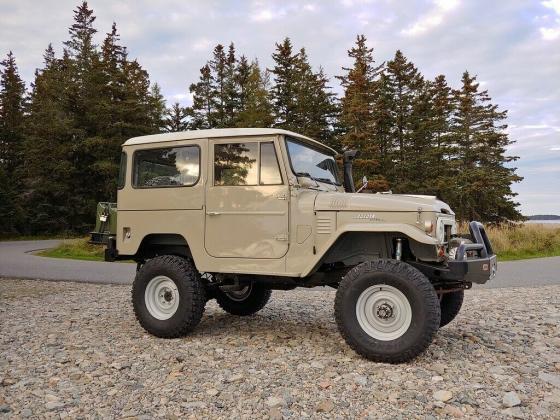 1966 Toyota Land Cruiser 4BT H55F 5 Speed