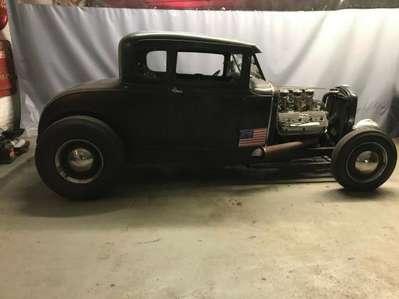 1931 Ford Model A Coupe Real Hemi Chopped